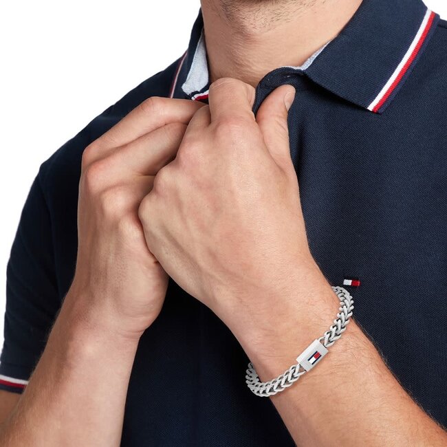 Tommy Hilfiger Tommy Hilfiger Armband TJ2790647 Jewels Zilverkleurig RVS 19cm
