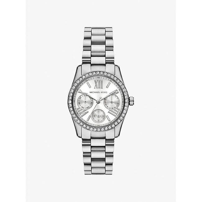 Michael Kors Michael Kors Horloge MK4979 Lexington Staal Quartz met Zirkonia  34mm