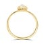Blush Blush Ring 1239YMQ/58 14k Geelgoud met Quartz en Parelmoer Maat 58