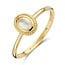 Blush Blush Ring 1239YMQ/58 14k Geelgoud met Quartz en Parelmoer Maat 58