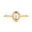 Blush Blush Ring 1239YMQ/58 14k Geelgoud met Quartz en Parelmoer Maat 58