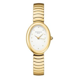 Rosefield Rosefield Horloge OVWGSG-OV19 Ovale Evolution Goudkleurig Quartz 29mm
