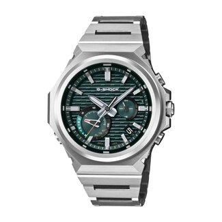 Casio G-Shock G-Shock Horloge GST-B1000D-3AER Staal Solar Bluetooth met Groene Wijzerplaat 44mm Waterdichtheid 200 Meter