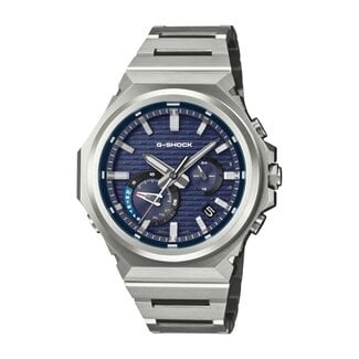 Casio G-Shock Casio G-Shock Horloge GST-B1000D-2AER Staal Solar Bluetooth 200m Waterdicht met Blauwe Wijzerplaat 44mm