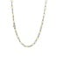 Ti Sento Milano Ti Sento Collier 3947BI/48 Zilver 14k Geelgouden Plating Schakels 48cm