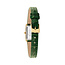 Tommy Hilfiger Tommy Hilfiger Horloge TH1782850 Mia Staal Goudkleurige Vierkante Kast met Groene Band 16x22mm