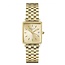 Rosefield Rosefield Horloge QCGSG-Q048 Boxy XS Champagne Staal met Geelgouden Plating Quartz