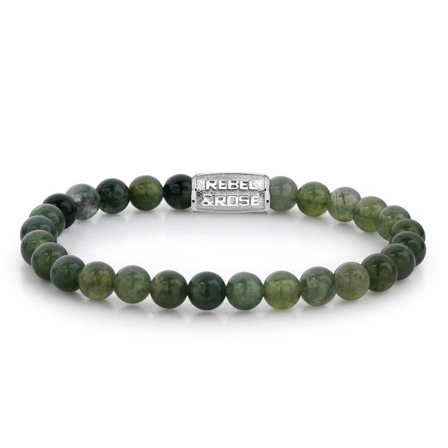 Rebel & Rose Rebel en Rose Armband RR-60034-S-L Secret Garden 6mm Maat L