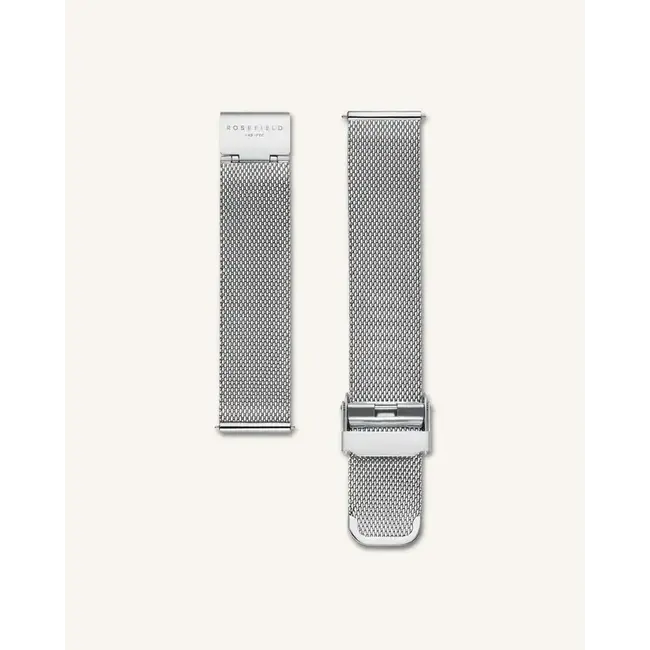 Rosefield Rosefield Horlogeband TMSS-S127 Staal Mesh 16mm