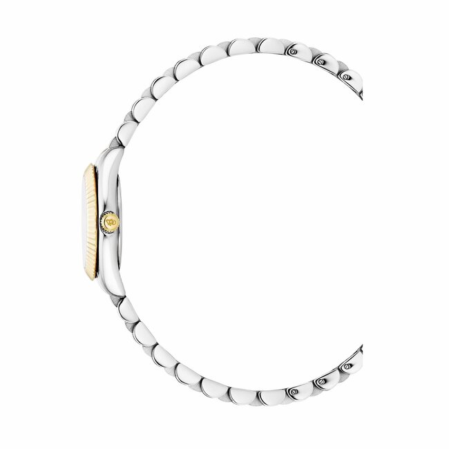 Jacques du Manoir Jacques Du Manoir JWL05102 Inspiration Horloge Staal Bi-Color met MOP wijzerplaat maat 22 mm
