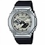 Casio G-Shock Casio G-Shock Horloge GBM-2100A-8BER Staal met Zwarte Band en Champagnekleurige  Wijzerplaat