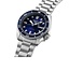 Seiko Seiko Horloge SRPL83K1 Sport 5 Staal Automaat 200m Waterdicht met Blauwe Wijzerplaat 40mm