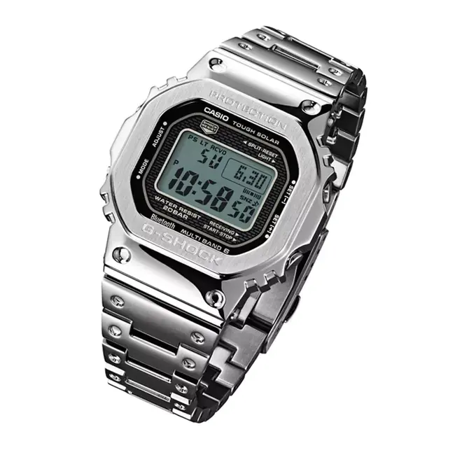 Casio G-Shock Casio G-Shock Horloge GMW-BZ5000D-1ER 5000 Serie Staal Digitaal 200m Waterdicht 43mm