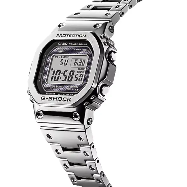 Casio G-Shock Casio G-Shock Horloge GMW-BZ5000D-1ER 5000 Serie Staal Digitaal 200m Waterdicht 43mm