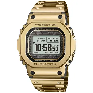 Casio G-Shock G-Shock Horloge GMW-BZ5000GD-9ER 5000 Serie Full Metal met Geelgouden Plating Digitaal