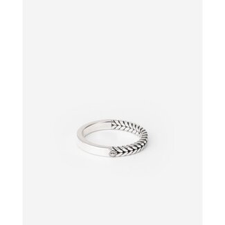 Buddha to Buddha Buddha to Buddha Ring 330 19 Barbara Mini Dual Zilver Maat 19