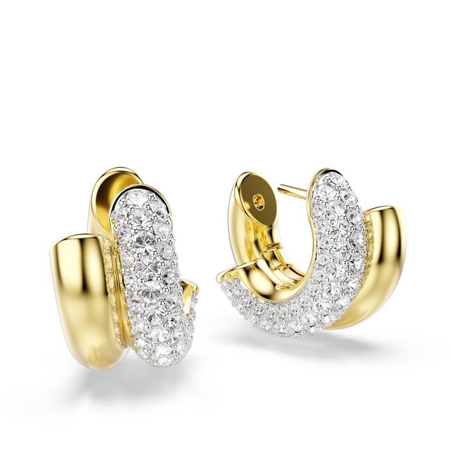 Swarovski Swarovski Oorbellen 5740735 Dextera Bi Color met Kristallen