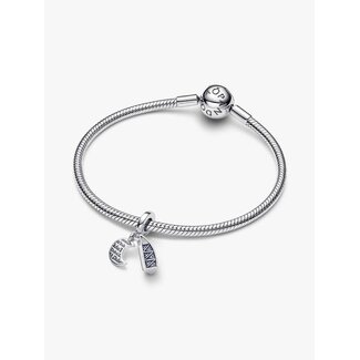 Pandora Pandora Bedel 793990C01 Zilver Burj al Arab met Blauw Kristal