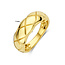 Blinckers Jewellery Huiscollectie THOB Ring 40.35135 14k Geelgoud met Motief 7mm Maat 54