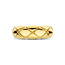 Blinckers Jewellery Huiscollectie THOB Ring 40.35135 14k Geelgoud met Motief 7mm Maat 54