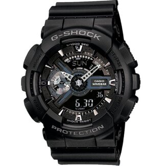 Casio G-Shock Casio G-Shock Horloge GA-110-1BER Zwarte Band en Wijzerplaat 55mm Waterdichtheid 200meter