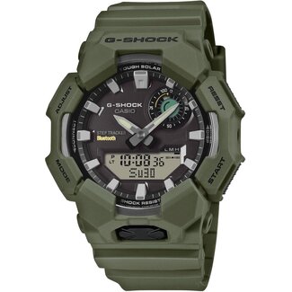 Casio G-Shock Casio G-Shock Horloge GA-B010-3AER Zwarte Wijzerplaat 53mm met Groene Band Waterdichtheid 200meter