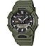 Casio G-Shock Casio G-Shock Horloge GA-B010-3AER Zwarte Wijzerplaat 53mm met Groene Band Waterdichtheid 200meter
