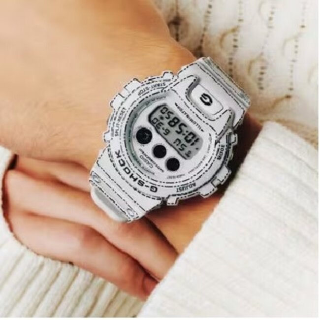 Casio G-Shock G Shock Horloge DW6900RGM-5ER Digitaal Light Grijs Special