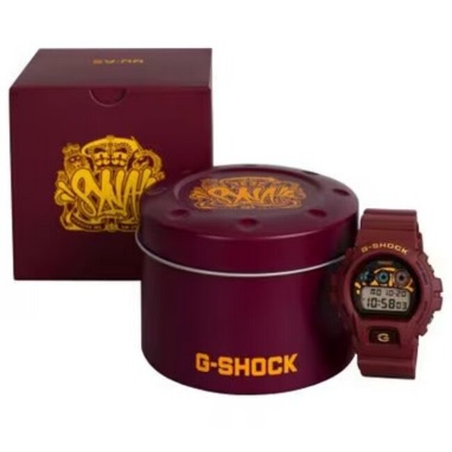 Casio G-Shock G Shock Horloge DW-6900CC25-4ER Central C Digital Bordeaux Special