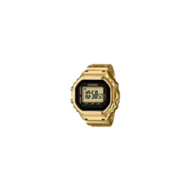 Casio G-Shock G Shock Horloge Ring CRW-001G-9ER Staal met Geelgouden Plating Digitaal Special One Size Fits All
