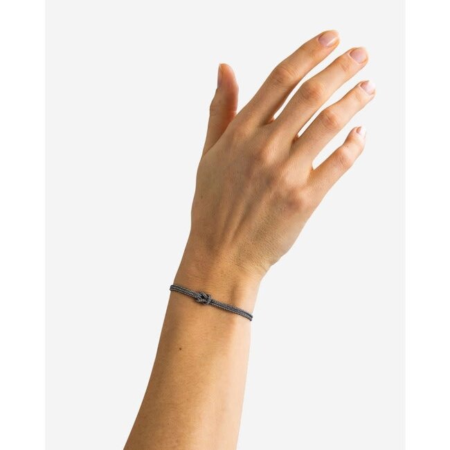 Buddha to Buddha Buddha to Buddha Armband J216 C-E Barbara Mini Knot Zilver Maat C-E