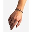 Buddha to Buddha Buddha to Buddha Armband J216 C-E Barbara Mini Knot Zilver Maat C-E