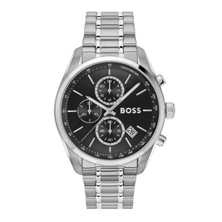 BOSS BOSS Horloge HB1514251 Grand Prix Staal Quartz Chronograaf 44mm