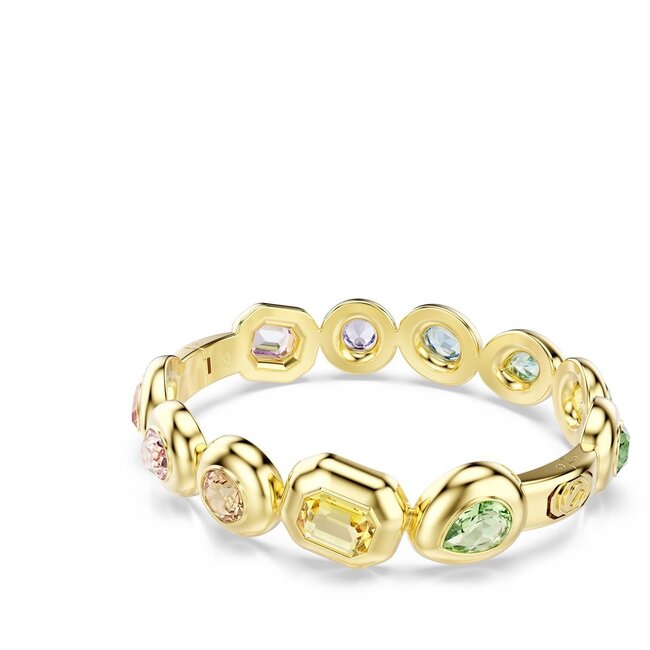 Swarovski Swarovski Armband 5737447 Gema met Geelgouden Plating en Gekleurde Stenen