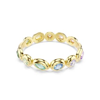 Swarovski Swarovski Armband 5737447 Gema met Geelgouden Plating en Gekleurde Stenen