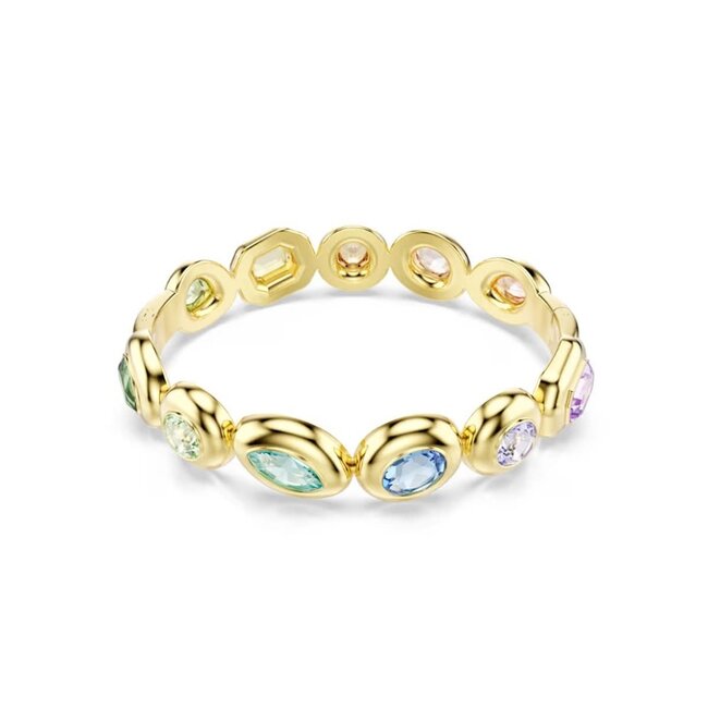 Swarovski Swarovski Armband 5737447 Gema met Geelgouden Plating en Gekleurde Stenen