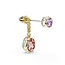 Swarovski Swarovski Oorbellen 5738478 Chroma Goudkleurig Multicolor