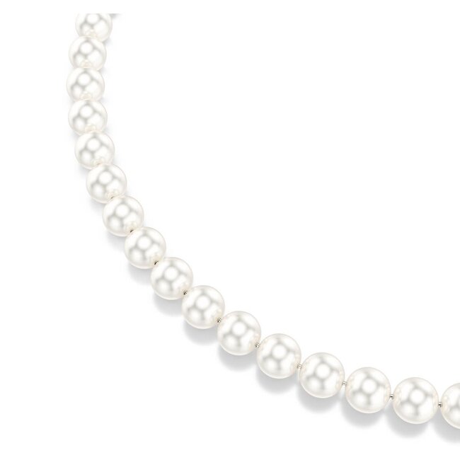 Swarovski Swarovski Collier 5747746 Matrix Zilverkleurig Parels met Magneetsluiting