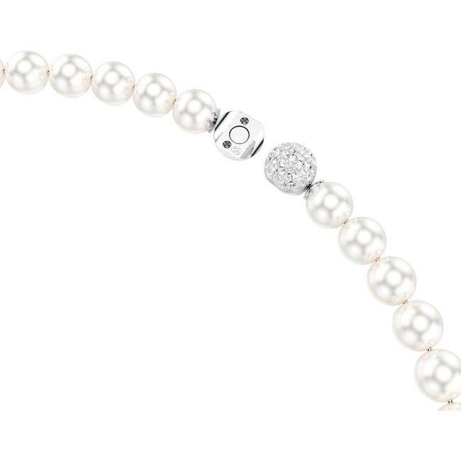 Swarovski Swarovski Collier 5747746 Matrix Zilverkleurig Parels met Magneetsluiting