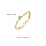 Blush Blush Ring 1621BDI/54 14k Geelgoud met 0.06ct Diamant Maat 54