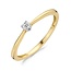 Blush Blush Ring 1621BDI/54 14k Geelgoud met 0.06ct Diamant Maat 54