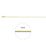 Blinckers Jewellery Huiscollectie BJ Collier 80.00381 45cm 9k Geelgoud Venetiaan 45cm