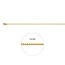 Blinckers Jewellery Huiscollectie BJ Collier 80.00382 45cm 9k Geelgoud Venetiaan 45cm