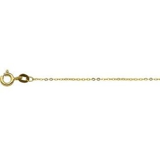 Blinckers Jewellery Huiscollectie BJ Collier 80.00396 42cm 9k Geelgoud Anker 42cm