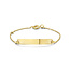 Blinckers Jewellery Huiscollectie BJ Armband 80.00342 9k Geelgoud Plaatarmband Anker 13cm