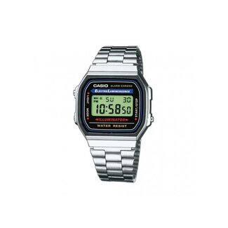 Casio Casio Vintage Horloge A168WA-1YES Staal Digitaal