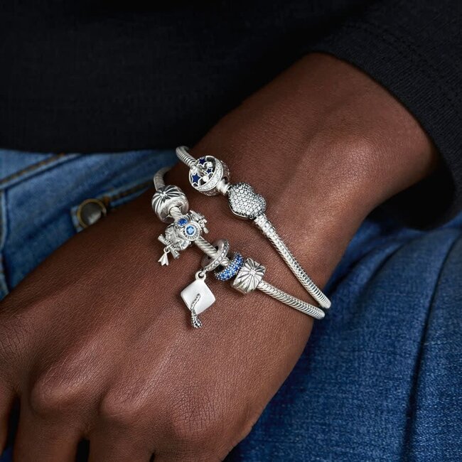 Pandora Pandora Bedel 791892 Zilver Geslaagd Hoedje