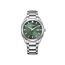 Citizen Citizen Horloge BM7620-83Y Staal Eco-Drive 100M Waterdicht met Groene Wijzerplaat 38mm