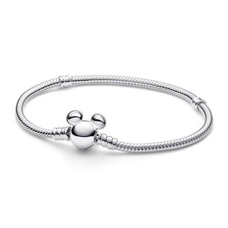 Pandora Pandora Armband 593061C00-21 Zilver met Mickey Mouse Sluiting Maat 21