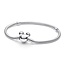 Pandora Pandora Armband 593061C00-18 Zilver met Mickey Mouse Sluiting Maat 18